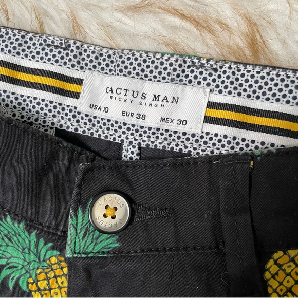 Ricky Singh Cactus Man pineapple Bermuda shorts - Picture 4 of 6